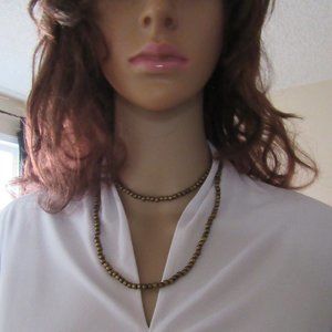 Gold color metal Ball beads